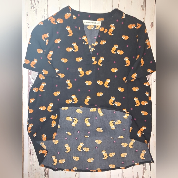 SM Wardrobe Black Fox Shirt - Picture 7 of 8